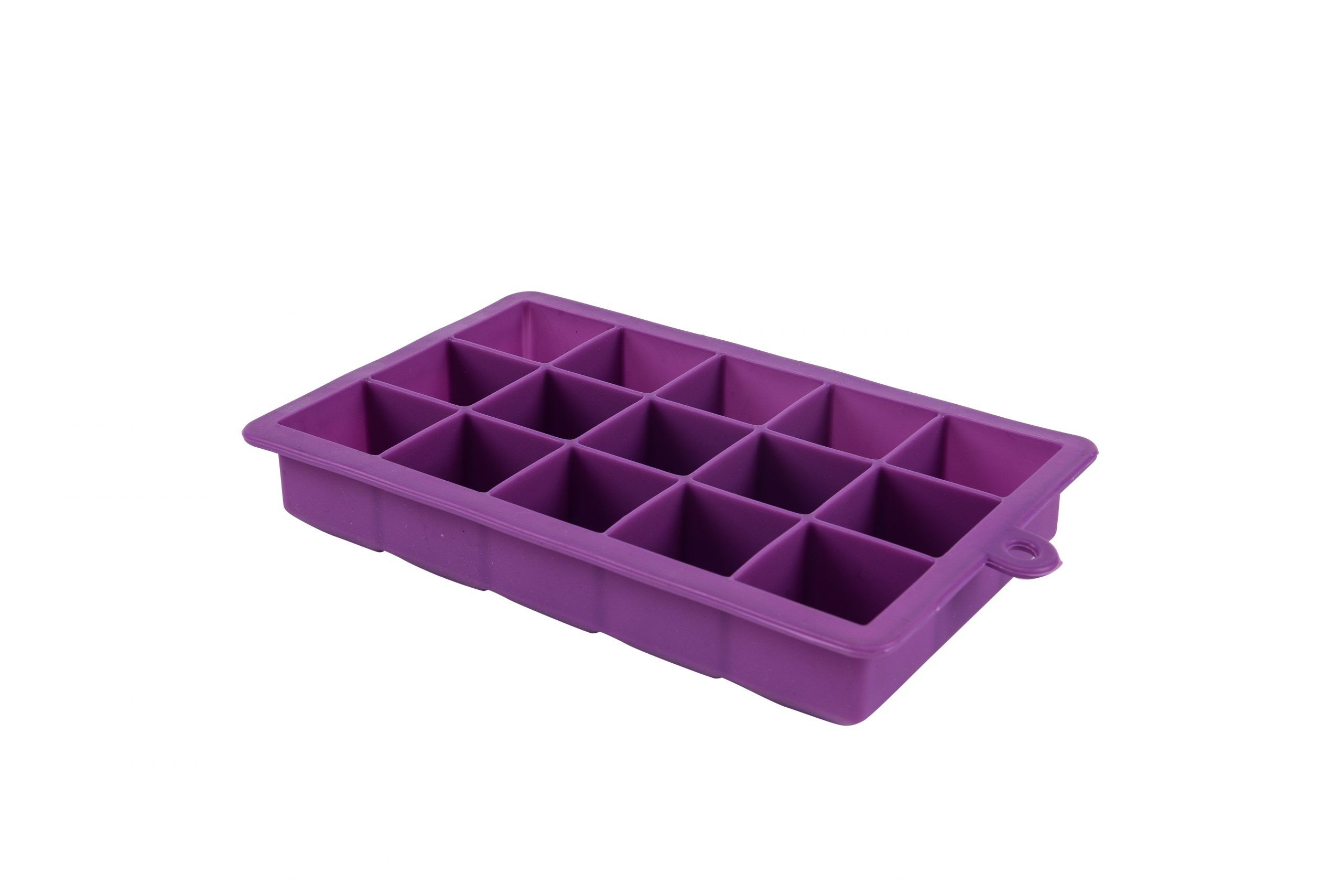 SweetCandy Ice Lattice DIY Silicone Ice Grid Can Stack Mould 37 Grid Ice  Box (purple) 